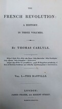 y1213-63. FRENCH REVOLUTION Vol.1~3/ THOMAS CARLYLE /トマス・カーライル/フランス革命史/歴史/ヨーロッパ/洋書/ディスプレイ/英米文学_画像2