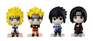 NARUTO ナルト 疾風伝 Funrangiua オレたちがフィギュアになって登場だってばよ! 全4種セット ナルト サスケ ミナト イタチ