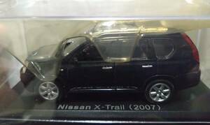 ▲アシェット 国産名車コレクション 1/43 日産 X-Trail 2007 未開封品