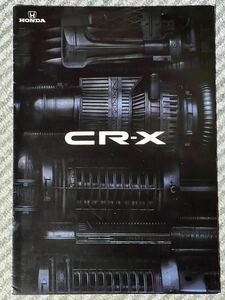 1989年9月発行 ホンダ CR-X カタログ 16ページ EF8 EF7 EF6