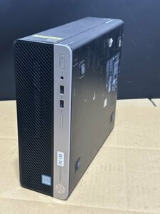 「岐阜発送」23113038　HP　ProDesk 400 G5 SFF　CPU i3-8100/メモリ 4GB/HDD 500GB　BIOS起動確認済　中古現状品