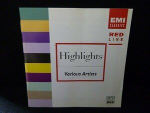 Various - Red Line Highlights／1997／UK／Promo／検：非売品 Classic R.Strauss Bach Chopin EMI