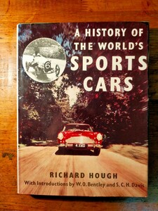 【送料無料】A history of the world's sports cars（1967年 USA モータースポーツ史 レーシングカー ヴィンテージ サーキット 洋書 稀少本
