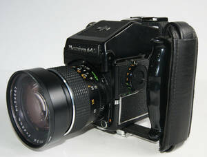 Mamiya M645 1000S ボディ　＋　レンズMAMIYA-SEKOR C 45mm（1:2.8）+ グリップ 　マミヤ　中判カメラ　動作品