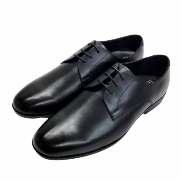 CL310 メンズ 本革 ビジネスシューズ 28.0cm ブラック ドレスシューズ フォーマルシューズ プレーントゥ 外羽根 革靴 紳士靴 黒