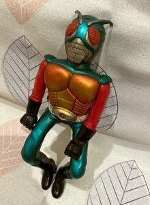 当時物 仮面ライダー◆スカイライダー◆フィギュア/ソフビ人形◆ポピー 石森プロ JAPAN 日本製◆スカイターボ無し◆Y-0033