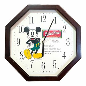 美品！Disney 壁掛け時計 ディズニー ミッキーマウス インテリア