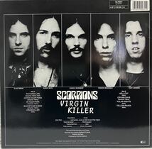 UK盤　スコーピオンズ　バージンキラー　SCORPIONS VIRGIN KILLER LPレコード 盤面良好_画像2