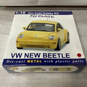 Gate Diecast1/18 スケールメタルキット VW ニュービートル レッド　DIE-cast hobby KIT 未開封品