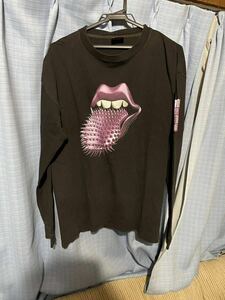 Rolling Stones 1994 Voodoo Lounge Spike Tongue Brockum Long Sleeve Vintage Tシャツ