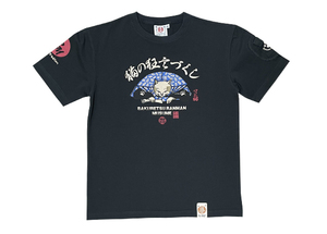 爆烈爛漫娘　半袖Tシャツ　BLACK　40サイズ　試作品　RMT-321