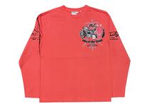 TEDMAN　ロングTシャツ　RED　42サイズ　ちょっと難あり　TDLS-306_画像1