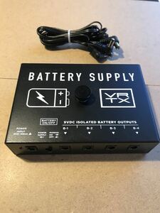 ＊VARTEX BATTERY SUPPLY＊ 　通常の パワーサプライ と 9Vバッテリーの切り替えが可能！