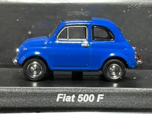 京商 1/64 FIAT500F フィアット500F ブルー