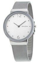 ☆SKAGEN スカーゲン Freja Silver SKW2380 シルバーメッシュ ベルト レディース 腕時計_画像1