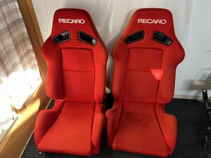 【美品】RECARO レカロ SR-7 2脚セット　赤