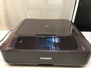 YS3166★通電のみ　Canon PIXUS MG7530 インクジェット プリンター 複合機 ブラック ピクサス キャノン ジャンク　お/120