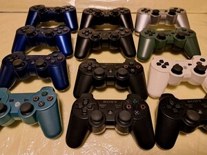 SONY PlayStation PS3 【DUALSHOCK 3】コントローラー 通電確認済み まとめ売り 部品取り扱い(ジャンク)