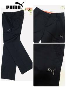 puma sport lifestyle　puma　プーマ 　PUMAGOLF　パンツ　ゴルフウェア　ブラック　レディース　L