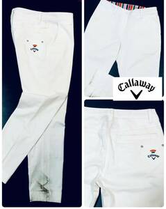 Callawey　キャロウェイ　Callawey Golf　パンツ　ホワイト　レディースM　スキニーパンツ