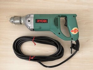 【未使用品】京セラ RYOBI リョービ 電気ドリル D-3002RS 13mm 正逆転 ブレーキ付き