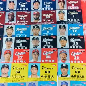 送料140円 カルビー 2018 第1弾 レギュラーカード 62枚セット プロ野球チップスカード 同梱可の画像3