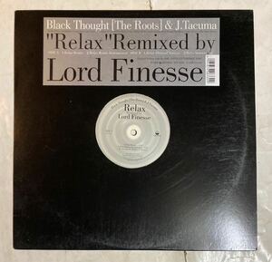 12' 1998年 国内盤 Black Thought & J. Tacuma - Relax PLP-6330 Lord Finesse