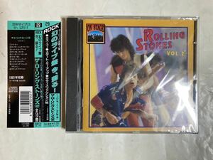 未開封 CD 帯付 Rolling Stones Vol.2 ザ・ローリング・ストーンズ 全10曲 幻のライブ盤 CD12045 JL-29 On Stage Miss You