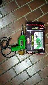 電気ドリル 電動工具 無段変速｜RYOBI リョービ MD-10 10ｍｍ 2400RPM 2.2A｜工具 DIY チャックなし