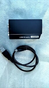 IODATA　USB接続 外付グラフィックアダプター USB-RGB2　中古品 パソコン　モニター間連