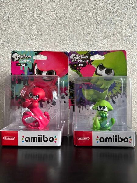 スプラトゥーンamiibo amiibo アミーボ タコ イカ 新品未開封