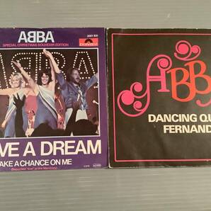 シングル盤(輸入盤 EP)◆アバ ABBA『アイ・ハヴ・ア・ドリーム』『ダンシング・クイーン』◆2枚まとめてセット！の画像1