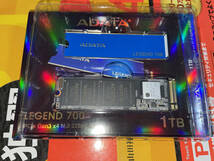 ADATA　内蔵SSD PCIExpress接続 LEGEND 700 ［1TB /M.2］　ALEG7001TCS 中古　ALEG-700-1TCS_画像3