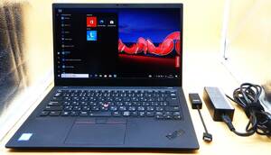 小傷有 ThinkPad X1 Carbon 7th 2019 Core i5-8265U 無線WAN（LTE）/SSD(NVMe)256GB/8GB 指紋/HDMI/Bluetooth win10Pro 管450-29