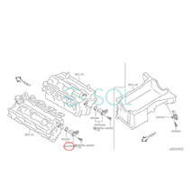 日産 プレサージュ(PU31) スカイライン(V35 NV35) フーガ(PY50 PNY50) カムシャフトポジションセンサー Oリング付 23731-AL61A 23731-AL616_画像3