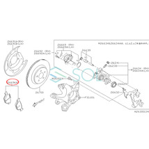 スバル レヴォーグ(VM4 VMG) フォレスター(SK9 SKE) WRX S4(VAG) リア ブレーキパッド 左右セット 26696AL000 出荷締切18時_画像2