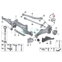 BMW MINI F54 F55 F56 F57 F60 リア スピードセンサー ABSセンサー 左右セット ワン クーパー クーパーD クーパーS JCW 34526858467_画像3