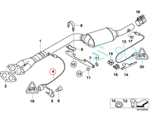 送料185円 BMW E46 E60 E61 E63 E64 E65 E66 E85 Z4 E53 X5 ラムダセンサ 318i 545i 645Ci 735i 745i 760i 2.0i 4.4i 4.8is 11787512975_画像3