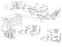 VW ボーラ ゴルフ4 エクスパンションタンク サブタンク 1J0121407F 1J0121403A 1J0121403B 1J0121403 出荷締切18時_画像2