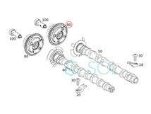 ベンツ W176 W246 W204 W205 W212 W207 カムシャフトアジャスター インテーク側 A180 A250 B180 B250 C180 C200 C250 E250 2600500500_画像3