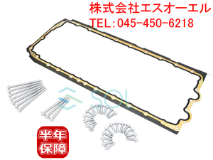 BMW E82 E87 E88 E85 E86 E89 Z4 オイルパンガスケット + ボルトセット 130i 135i 2.5i 3.0i 3.0si 23i 35i 11137548031 11132210959