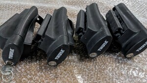 THULE 775 Jimny Prado Fielder Subaru XV Forester BMW mini F60 продольные направляющие на крыше для база под багажник foot Thule 455 755