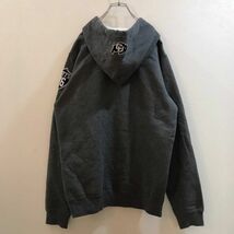 Champion/チャンピオン コロラド大学　バッファローCUプルオーバー パーカー 裏起毛 グレー メンズ S　カレッジロゴ_画像6