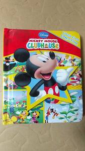 書籍/絵本、洋書、英語、ディズニー　Little first Look find MICKY MOUSE CLUBHOUSE　2010年？ pi kids　中古　ミッキーマウス