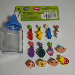 即決 新品 つめつめ消しゴム ピクミン PIKMIN ニンテンドー 青色