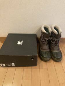 中古　SOREL　ソレル　カリブー　 Caribou　28ｃｍ