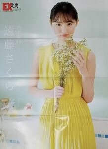 即決★ 遠藤さくら　乃木坂46　両面ポスター　EX大衆 付録　2022年　11月号　新品