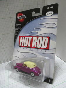 8 /'40 FORD HOTRODMAGAZINESERIES/ 100%/HOTWHEELS/JOHNNY LIGHTNING/JADATOYS/TOMICA/ミニカ / ホットウィール 