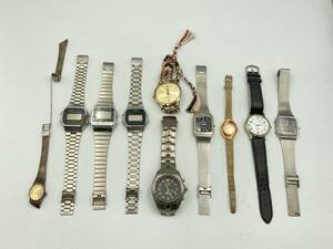 ★時計まとめ★　ジャンク　CASIO　DATA BANK80　ALARM CHRONO　SEIKO　ELGIN　giuliang　SUN FLAME　De-Coven　ORIENT　geneua 799