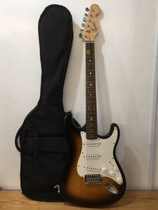 D3K063◆ フェンダー FENDER スクワイア ストラト Squier STRAT エレキギター ケース付き 